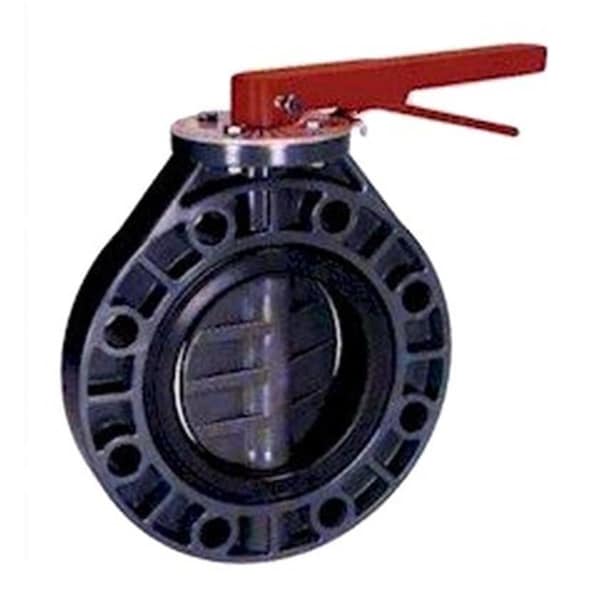 Westlake Pipe & Fittings 3 in. Butterfly Valve PVC and EPDM V30311N - main